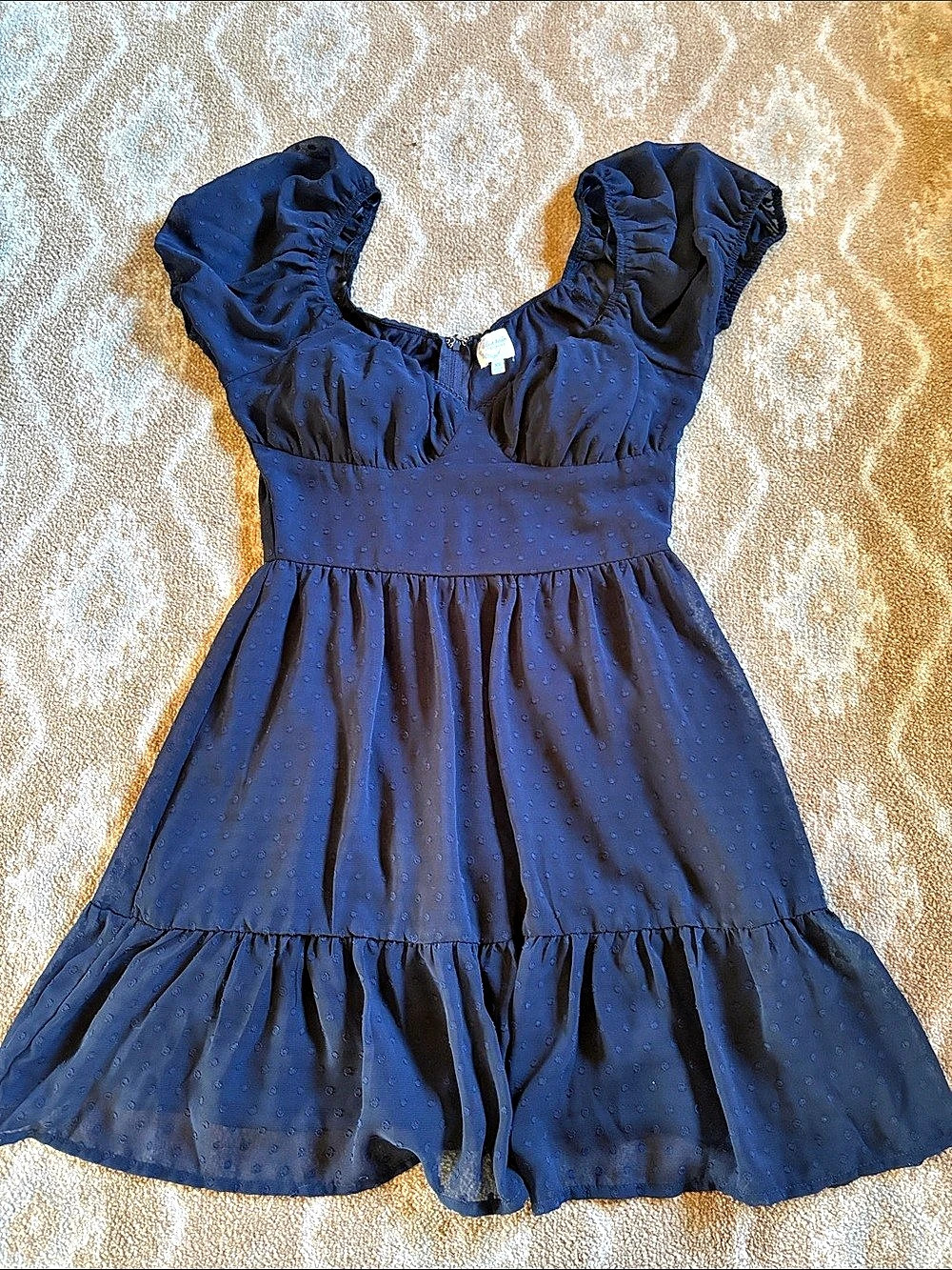 Blue Rain by Francesca’s Mini Dress in Blue Size XS